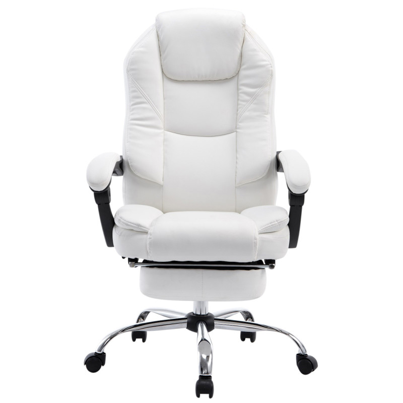 Chaise de bureau Castle blanc