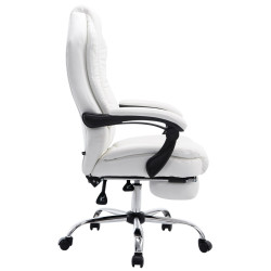 Chaise de bureau Castle blanc