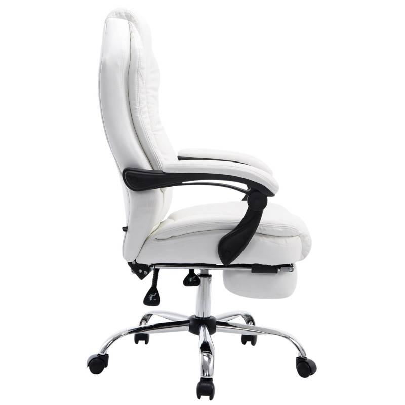 Chaise de bureau Castle blanc