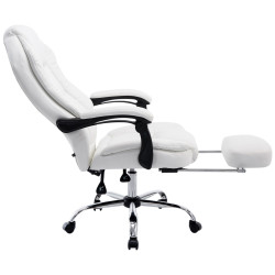 Chaise de bureau Castle blanc
