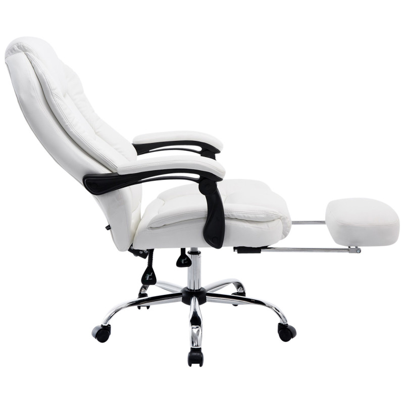 Chaise de bureau Castle blanc