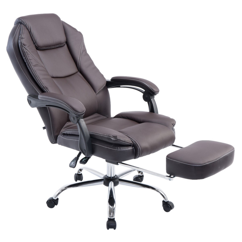 Chaise de bureau Castle brun