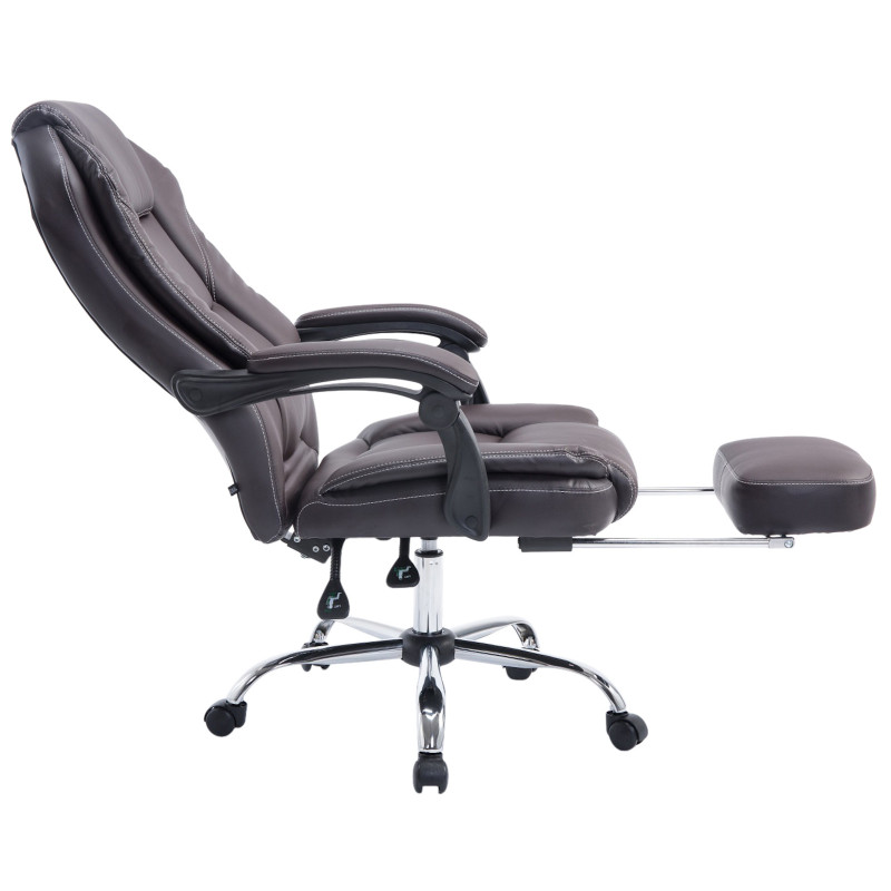 Chaise de bureau Castle brun