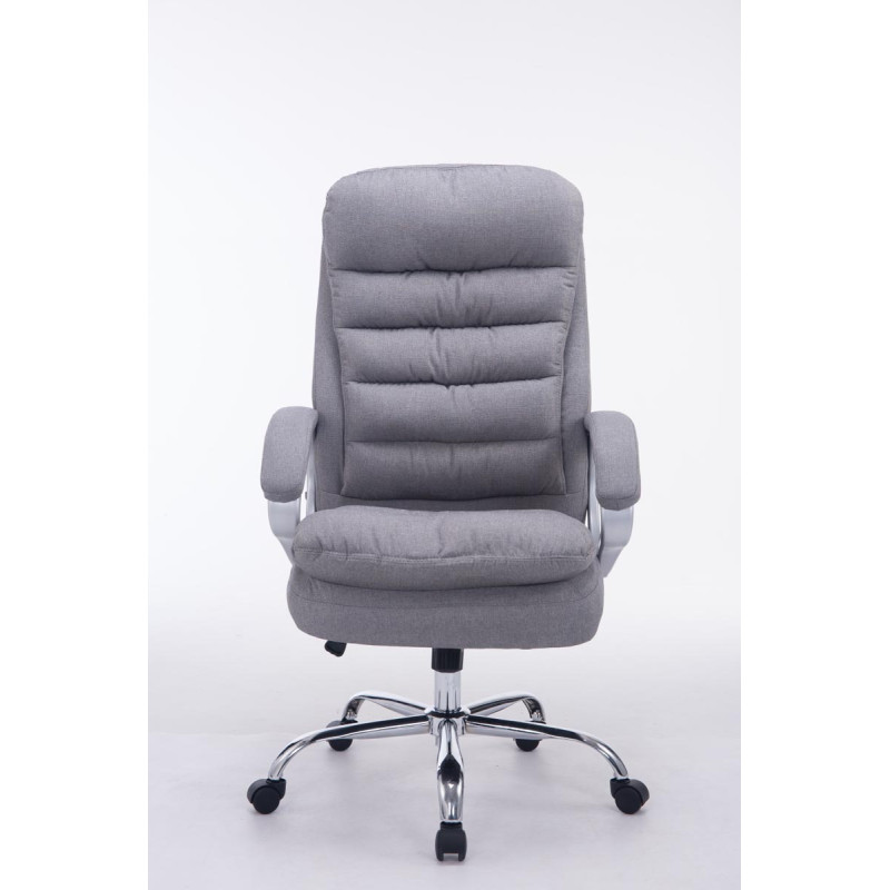 Chaise de bureau BIG Vancouver en tissu gris
