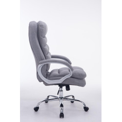 Chaise de bureau BIG Vancouver en tissu gris