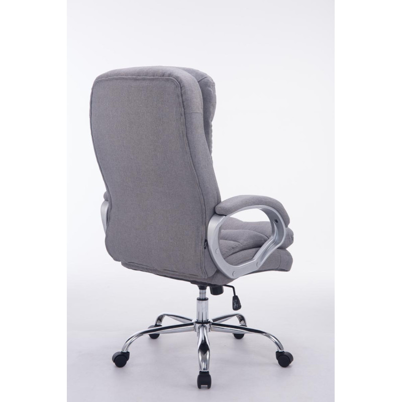 Chaise de bureau BIG Vancouver en tissu gris