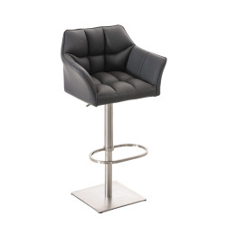 Tabouret de bar Damaso E gris