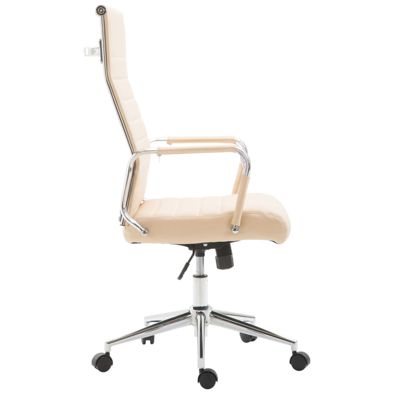 Chaise de bureau Columbus crème