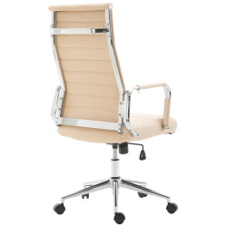 Chaise de bureau Columbus crème
