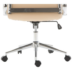 Chaise de bureau Columbus crème