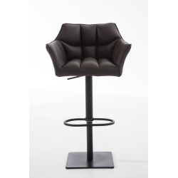 Tabouret de bar Damaso B marron