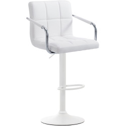 Tabouret de bar Lucy V2 blanc