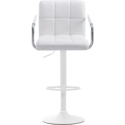 Sgabello da bar Lucy V2 bianco bianco