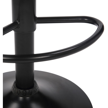 Sgabello da bar in velluto blu Feni