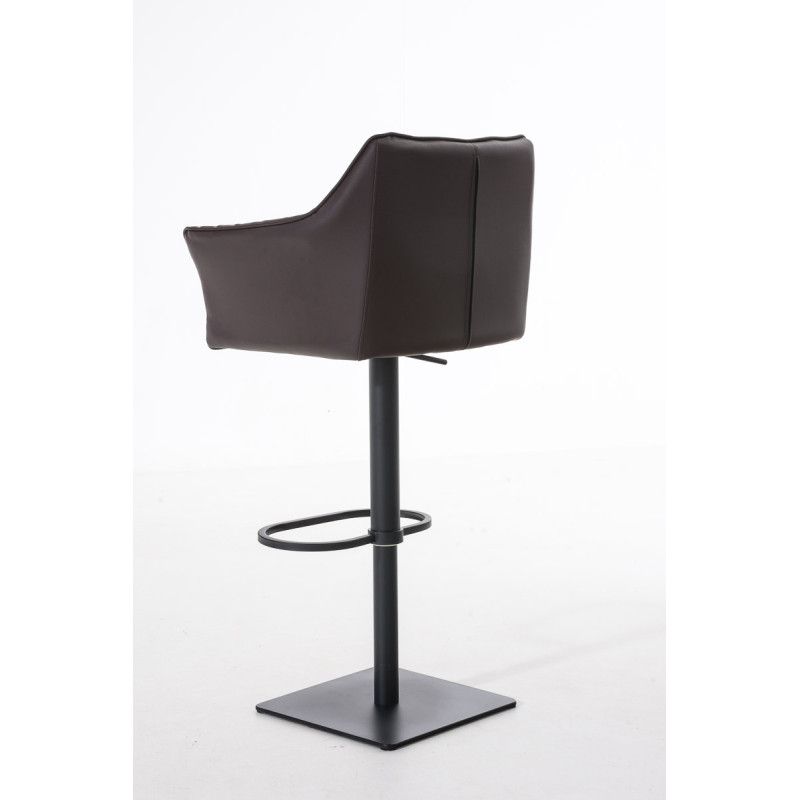 Tabouret de bar Damaso B marron