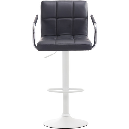 Set di 2 sgabelli da bar Lucy V2 bianco nero