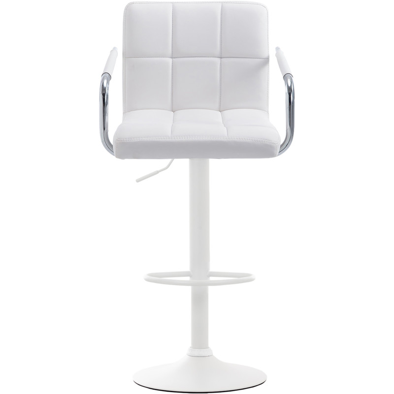 Set di 2 sgabelli da bar Lucy V2 bianco bianco