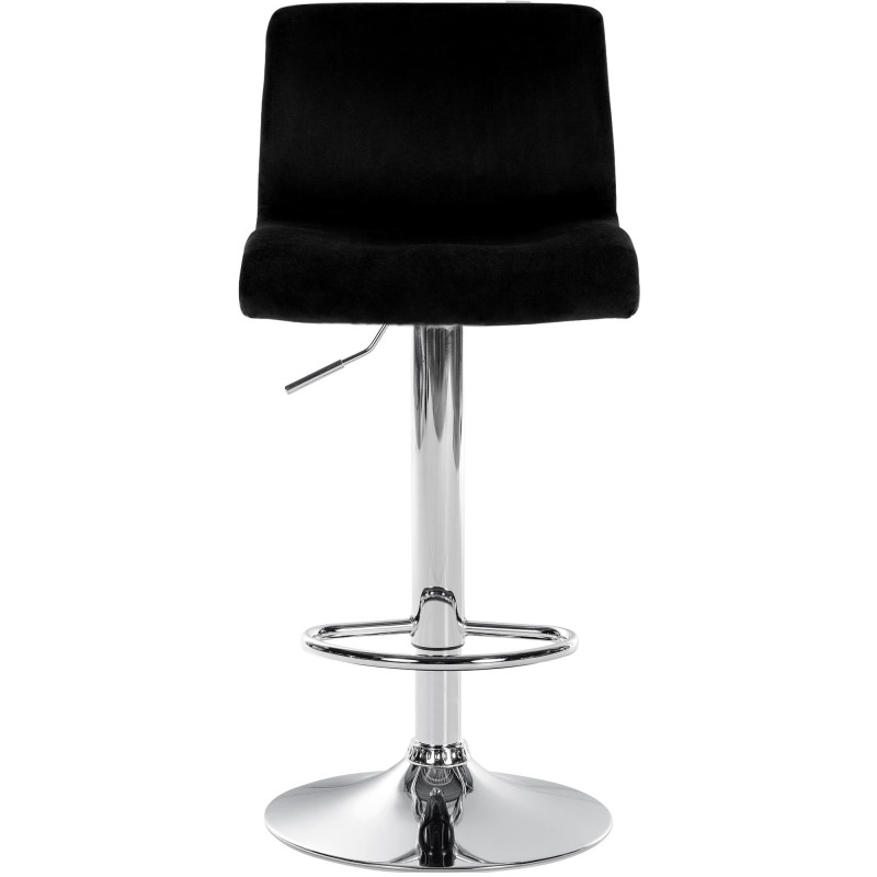 Tabouret de bar Hoover Velvet C noir