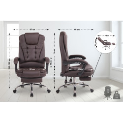 Chaise de bureau Oxygen en...