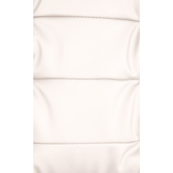 Chaise de bureau Oxygen en cuir artificiel blanc