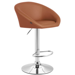 Tabouret de bar Miami V2 C marron clair