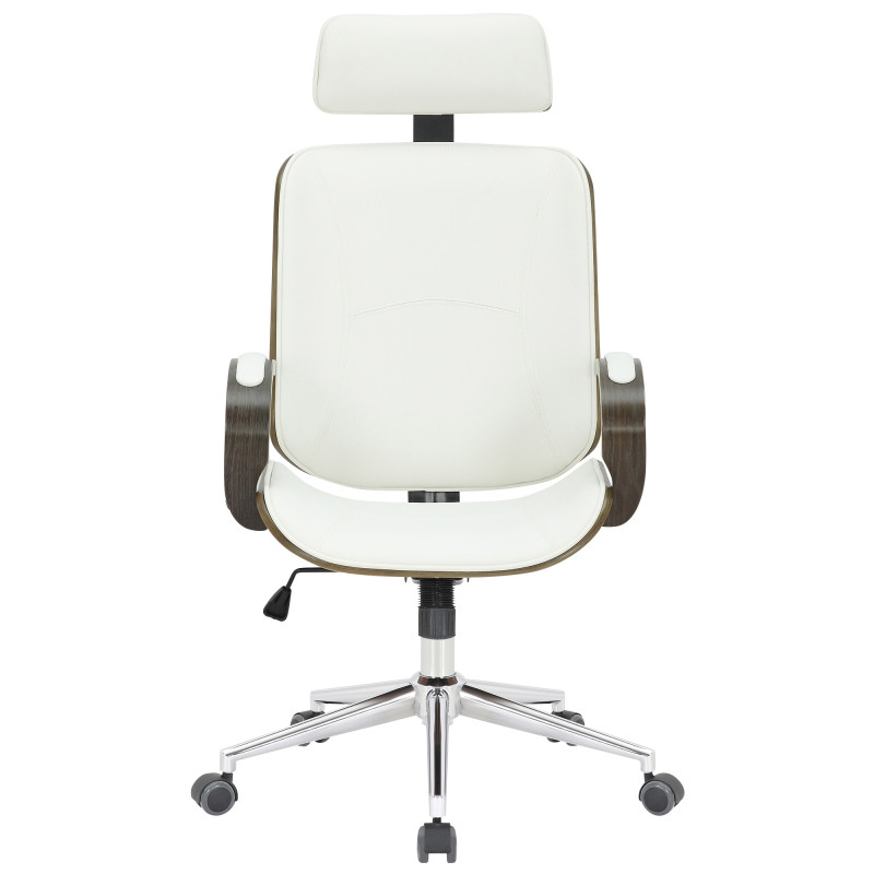 Chaise de bureau Dayton grise blanc/gris