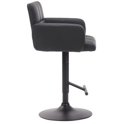 Sgabello da bar Los Angeles, nero