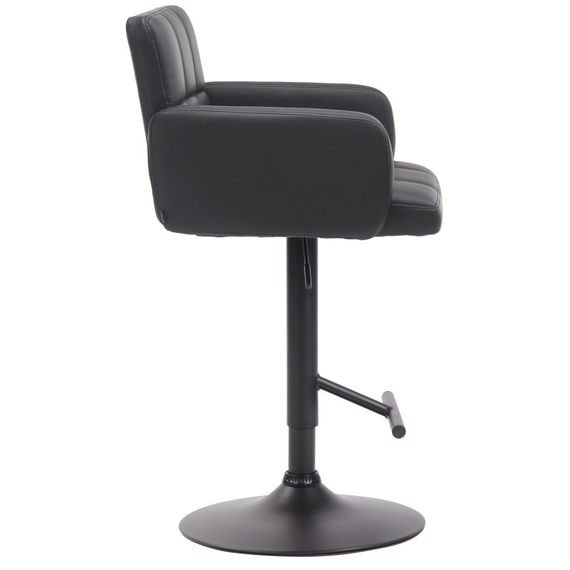 Taburete de bar negro de Los Ángeles