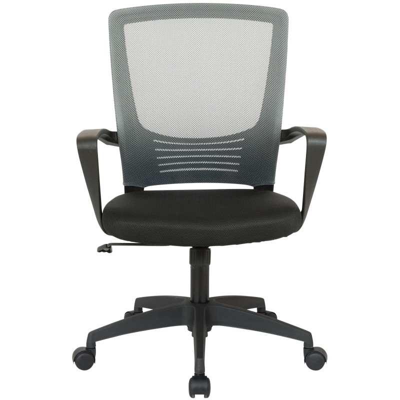 Chaise de bureau Kampen noir/gris
