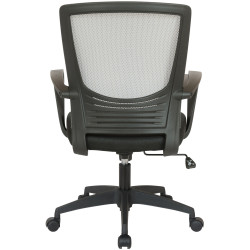 Chaise de bureau Kampen noir/gris