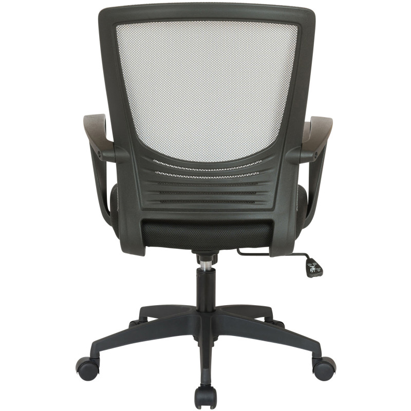 Chaise de bureau Kampen noir/gris