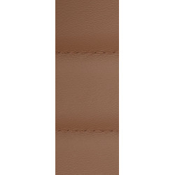 Chaise de bureau Mollis en cuir véritable marron clair