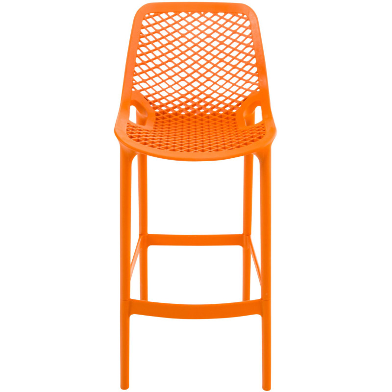 Lot de 2 tabourets de bar Air, orange