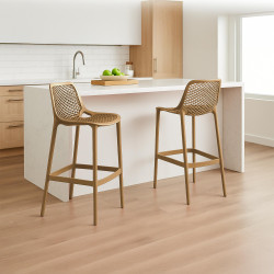 Juego de 2 taburetes de bar Air Mud