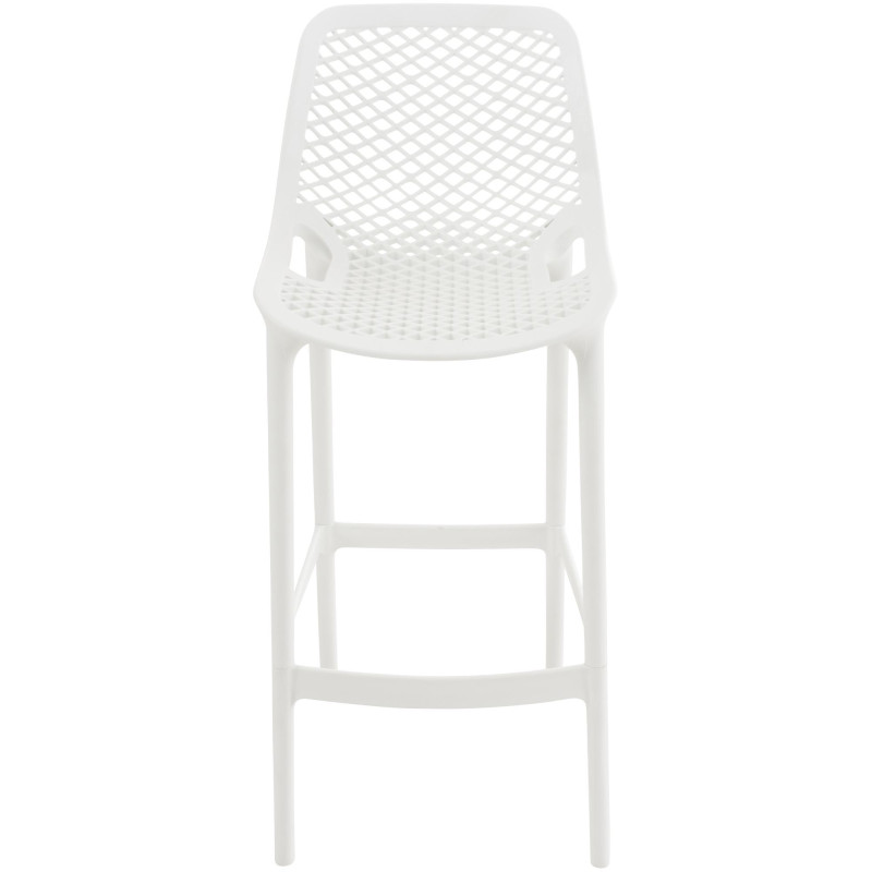 Set di 2 sgabelli da bar Air bianchi