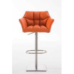 Tabouret de bar Damaso E orange