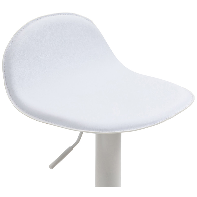 Sgabello da bar Lana V2 bianco bianco