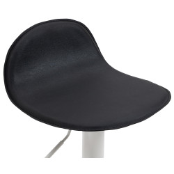 Set di 2 sgabelli da bar Lana V2 bianco nero