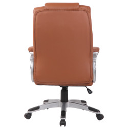 Chaise de bureau Texas V2 marron clair