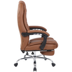 Chaise de bureau Castle marron clair