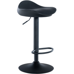 Tabouret de bar Alisson, noir
