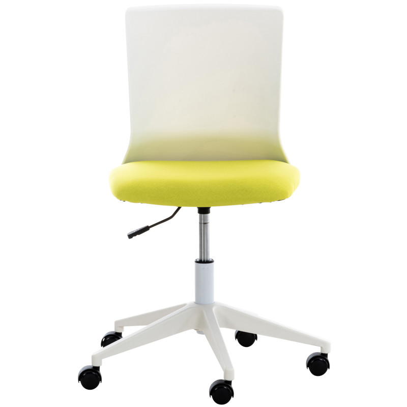 Chaise de bureau en tissu Apolda vert
