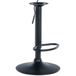 Telaio di ricambio per sgabelli da bar 8 x 8 cm nero