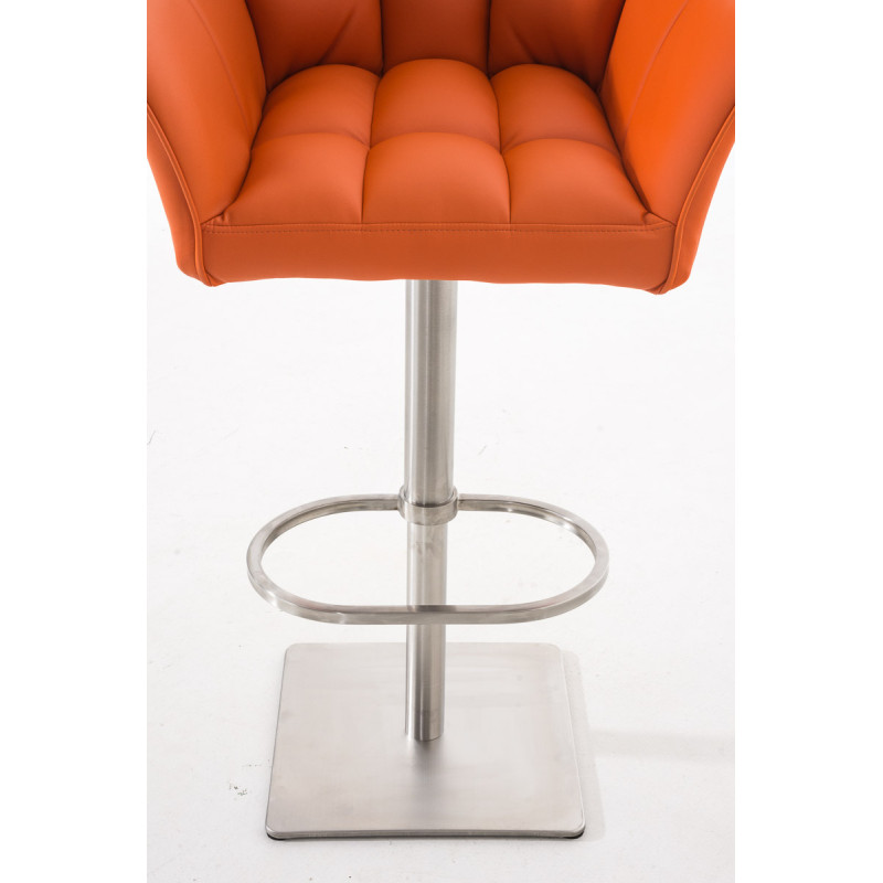Tabouret de bar Damaso E orange