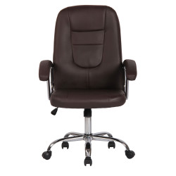 Chaise de bureau Reedville brun