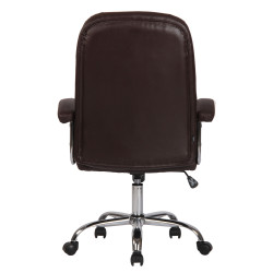 Chaise de bureau Reedville brun
