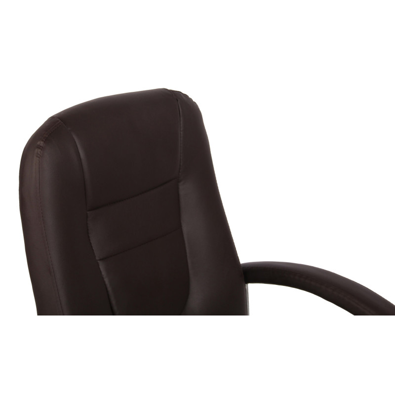 Chaise de bureau Reedville brun