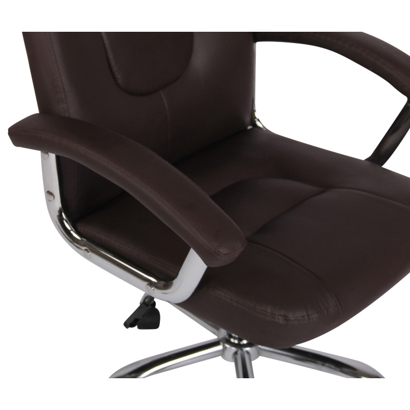 Chaise de bureau Reedville brun