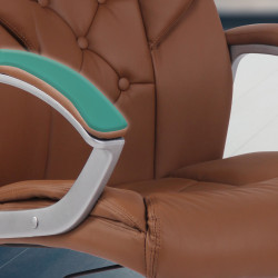 Chaise de bureau BIG Rodeo marron clair