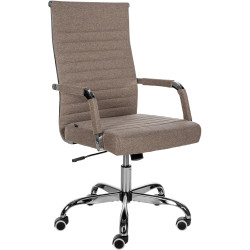 Chaise de bureau en tissu...